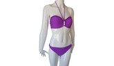 Purple Two Piece Push Up Swimsuit,Bikini, Swimwear